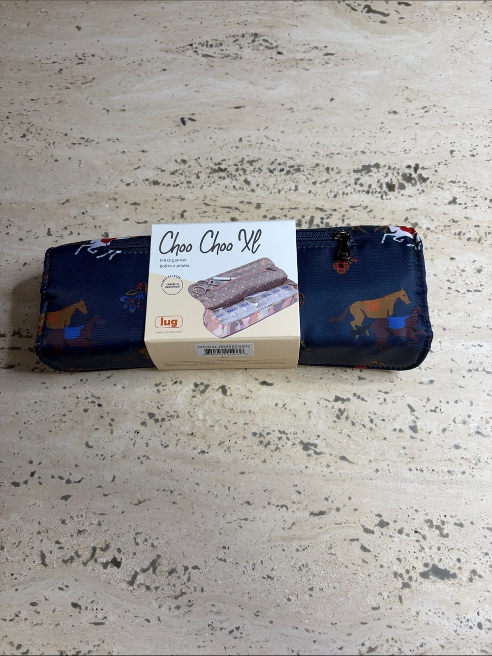 Lug Choo Choo XL Pill Organizer Camo Black